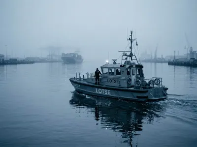 Lotseboot im Hafen